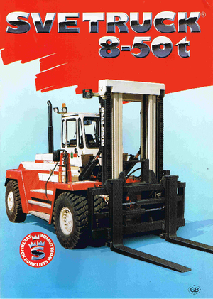 Čelní vysokozdvižné dieselové vozíky SVETRUCK 1260-30