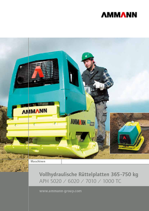 Reverzní vibrační desky Ammann APH 5020