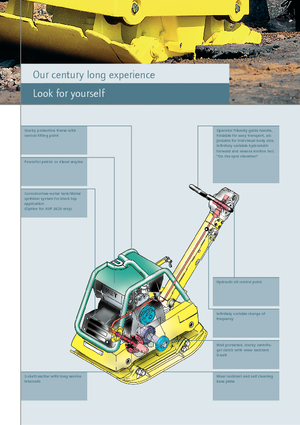 Reverzní vibrační desky Ammann AVP 2620
