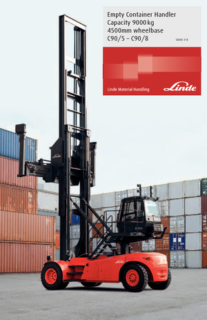 Čelní vysokozdvižné dieselové vozíky Linde C 90/7