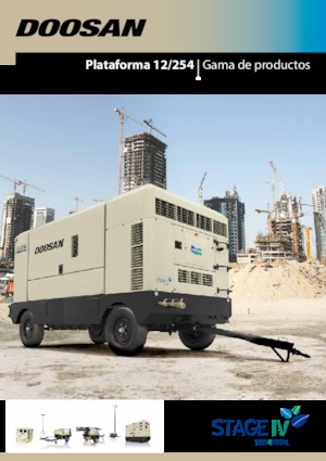 Přenosné vzduchové kompresory - dieslové, elektrické a benzínové Doosan 9/304 