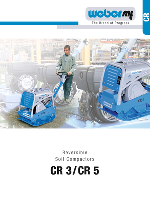 Reverzní vibrační desky weber mt CR 3 E