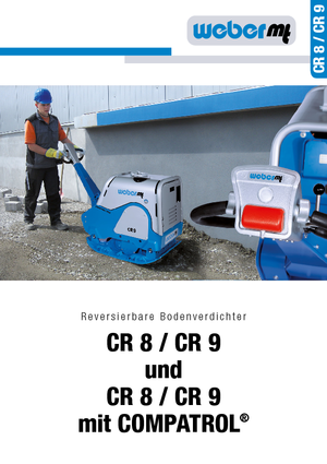 Reverzní vibrační desky weber mt CR 9 