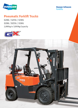 Čelní vysokozdvižné dieselové vozíky Doosan D 20 G