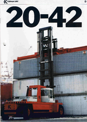 Čelní vysokozdvižné dieselové vozíky Kalmar DCB 23,6-1200 NLB