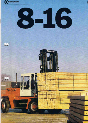 Čelní vysokozdvižné dieselové vozíky Kalmar DC 16-1200