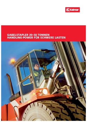 Čelní vysokozdvižné dieselové vozíky Kalmar DCF 500-12