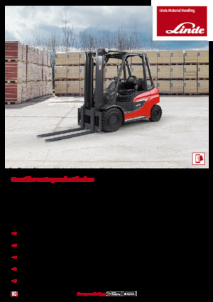 Dieselové vysokozdvižné vozíky s ochranou proti výbuchu Linde H35D