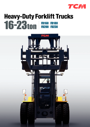 Terénní vysokozdvižné vozíky TCM FD 200-3