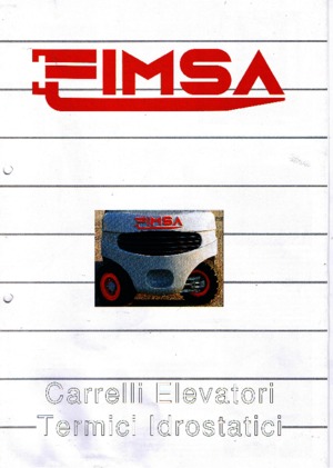 Čelní vysokozdvižné dieselové vozíky Fimsa FD 25