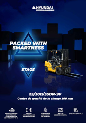 Čelní vysokozdvižné dieselové vozíky Hyundai 35DN-9V