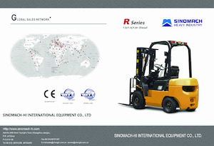 Čelní vysokozdvižné dieselové vozíky Sinomach CPCD10N
