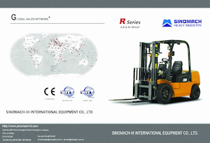 Čelní vysokozdvižné dieselové vozíky Sinomach CPCD20N