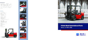 Čelní vysokozdvižné dieselové vozíky Sinomach CPCD40