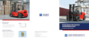 Čelní vysokozdvižné dieselové vozíky Sinomach CPCD50