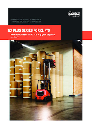 Čelní vysokozdvižné dieselové vozíky Doosan D30NX Plus