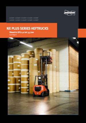 Čelní vysokozdvižné dieselové vozíky Doosan D30NX Plus