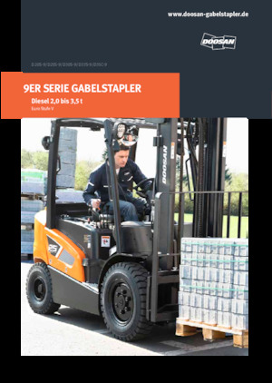 Čelní vysokozdvižné dieselové vozíky Doosan D25S-9