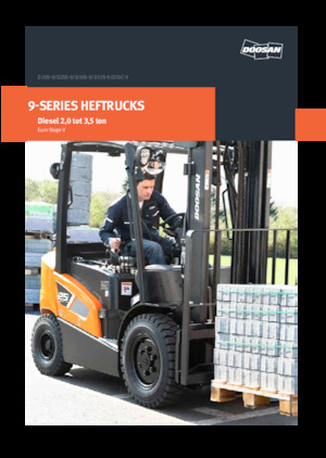 Čelní vysokozdvižné dieselové vozíky Doosan D25S-9