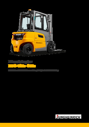 Čelní vysokozdvižné dieselové vozíky Jungheinrich DFG 425s 