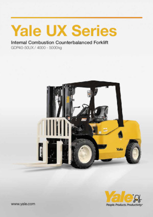 Čelní vysokozdvižné dieselové vozíky Yale GDP50UX