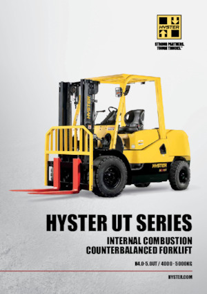 Čelní vysokozdvižné dieselové vozíky Hyster H4.5UT 