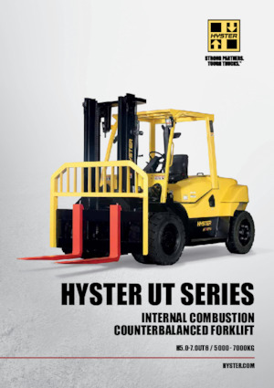 Čelní vysokozdvižné dieselové vozíky Hyster H6.0UT6 