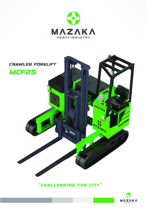 Čelní vysokozdvižné dieselové vozíky MAZAKA MCF 25 