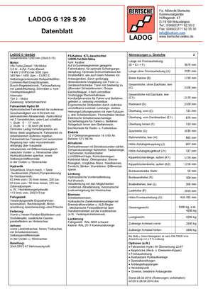 Komunální multifunkční naftová vozidla Ladog G 129 S 20 E5