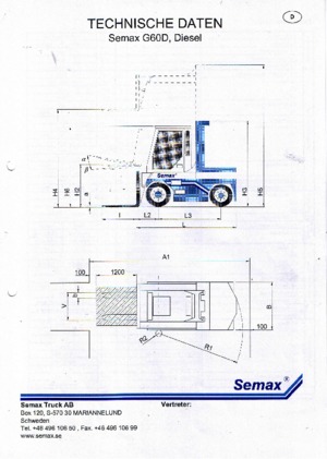 Teleskopické manipulátory Semax G 60 L-D