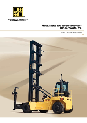 Čelní vysokozdvižné dieselové vozíky Hyster H18.00XM 12EC