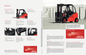 Dieselové vysokozdvižné vozíky s ochranou proti výbuchu Linde H 25 D