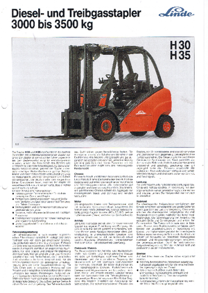 Dieselové vysokozdvižné vozíky s ochranou proti výbuchu Linde H 35 D