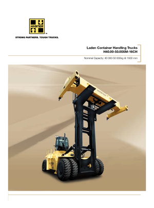 Čelní vysokozdvižné dieselové vozíky Hyster H40.00XM 16CH