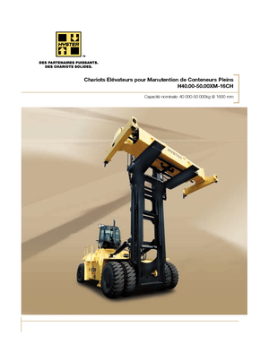 Čelní vysokozdvižné dieselové vozíky Hyster H40.00XM 16CH