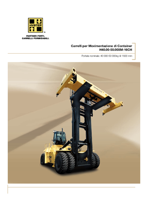 Čelní vysokozdvižné dieselové vozíky Hyster H40.00XM 16CH