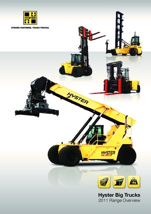 Čelní vysokozdvižné dieselové vozíky Hyster H16.00XM 12