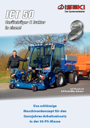 Komunální traktory Iseki ICT 50