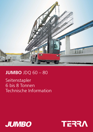 Dieselové vysokozdvižné vozíky s bočním ložením Jumbo JDQ 80/14