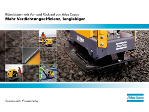 Reverzní vibrační desky Atlas Copco LG 400