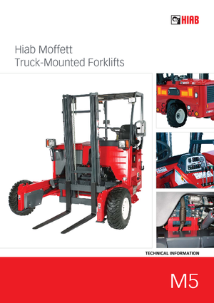 Závěsné dieselové vysokozdvižné vozíky Moffett M 5-20.4