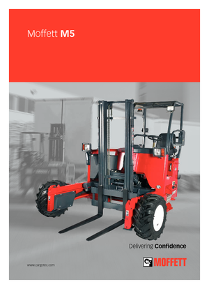 Závěsné dieselové vysokozdvižné vozíky Moffett M 5-20.4