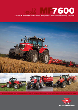 Komunální multifunkční naftová vozidla Massey Ferguson MF 7614 Dyna 4 ES