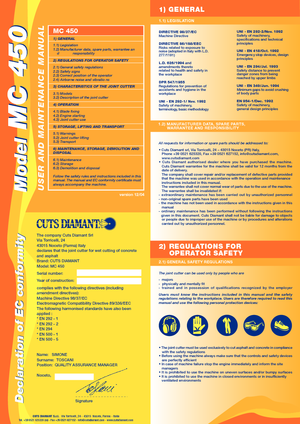 Řezačky spár Cuts Diamant MC 450 YM