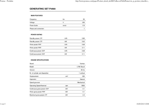 Naftové elektrocentrály PRAMAC Lifter P 4500 PF 322 SYA