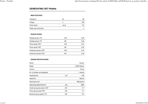 Naftové elektrocentrály PRAMAC Lifter P 6000s TYA