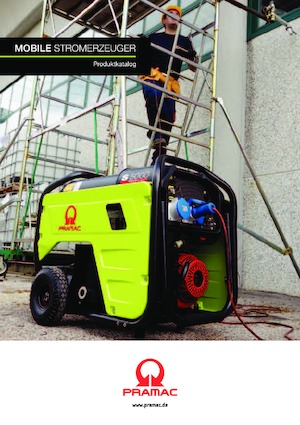 Naftové elektrocentrály PRAMAC Lifter P 6000 TYA