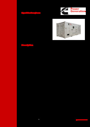 Naftové elektrocentrály Cummins C1000 D2R