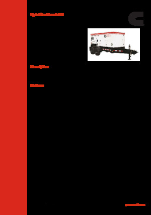 Naftové elektrocentrály Cummins C150D2RE