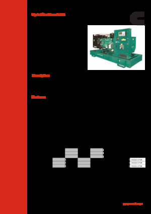 Naftové elektrocentrály Cummins C150 D6e
